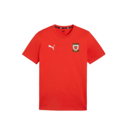 T-SHIRT COTON ROUGE