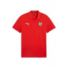 POLO COTON ROUGE